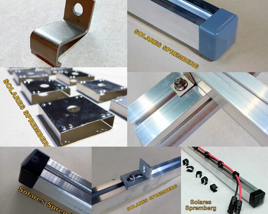 Montageschienen Zubehör